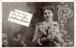 CPA Fantasy Woman Happy New Year