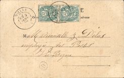 CPA Fantasy Woman promise in marriage Them the sailor (marine love coils)