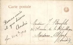 CPA Fantasy Child Boy and letter