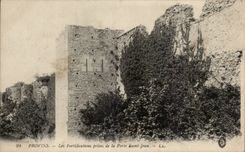 Layered branches CPA Fortifications taken of the door St Jean