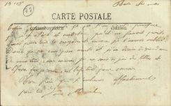 Layered branches CPA Fortifications taken of the door St Jean