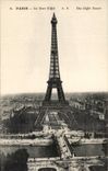 Paris CPA the Eiffel Tower