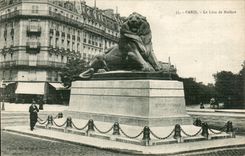 Paris CPA the lion of Belfort