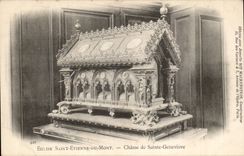 Paris CPA Eglise Saint Etienne of the Mount Drives out co Genevieve
