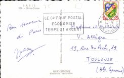 Paris CPM Notre Dame