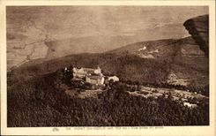 Mont Saint Odile CPA Seen from in the plane