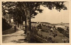 CPA Louvesc Boulevard of elegant and the city