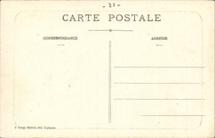 CPA Toulouse Jardin Lafayette Statue de Pierre goudelin (poete)