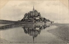 CPA Mont Saint Michel southern Dimension