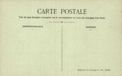 Paris CPA Garden of Luxembourg and the Pantheon