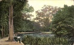 CPA Bois de Boilogne Le lac de madrid