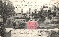 CPA Paris Museum and public garden of Cluny