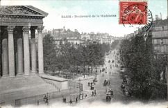 CPA Paris Boulevard de la Madeleine