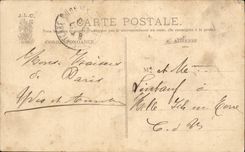 CPA Paris Souvenir Small palate