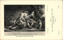 CPA Les chefs d'oeuvre de l'art Les enfants de la princesse de Turenne