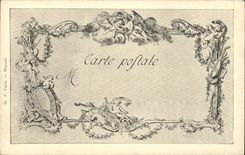 CPA Les chefs d'oeuvre de l'art Les enfants du duc de Bethune Drouais Beauvarlet Chien Dog Guitare Guitar