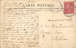 CPA Fantasy Birds Decoration in relief