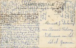 CPA Luchon Weg des Tales der Lilien-Grube von Bonneau fallt hoher