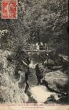 Luchon CPA Road of the valley of the Lily lower Footbridge of the pit of Bonneau
