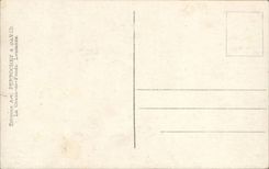 CPA Suisse Coucher de soleil sur le lac leman