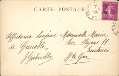 CPA Grenoble Ancienne carries Saint Laurent and the church