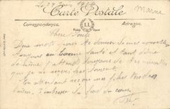 CPA Reims Statue of Jeanne of arc