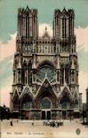 CPA Reims the cathedral