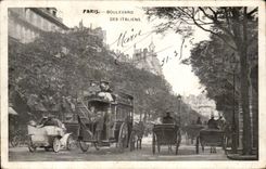 Paris CPA Boulevard des italiens 