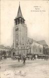 Paris CPA Church Saint Germain of Near