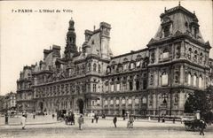 Paris CPA Hotel de ville