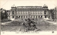 Paris CPA Botanical garden the old Museum