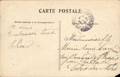 Paris CPA Le monument de Gambetta