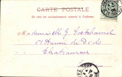 Paris CPA Park Heap the colonnade