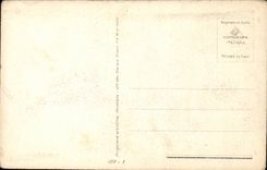 CPA Fantasy elegant Woman mad years