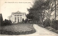 CPA Cholet Entree du jardin public