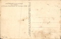 CPA Chambord Le Cosson et facade Nord Ouest du chateau