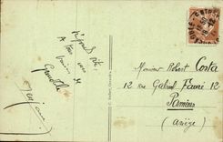 CPA Grenoble Panorama of the city and the Alps