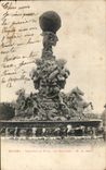 CPA Beziers Fountain of Titan by Injalbert