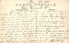 Paris CPA the Royal street and the Madeleine