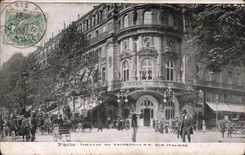 Paris CPA Theatre du vAudeville et bd des italiens