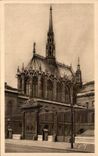 Paris CPA La Sainte Chapelle et la grille du palais de justice