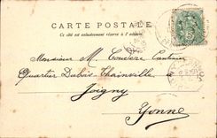 Paris CPA Park Heap the rotunda