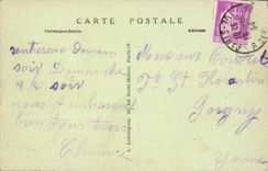 Paris CPA L'hotel de ville et le pont d'Arcole