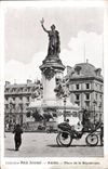 Paris CPA Places Republic