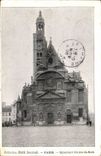 Paris CPA Church Saint Etienne of the Mount
