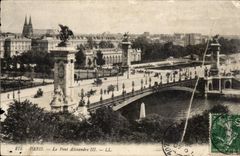 Paris CPA Bridge Alexandre III
