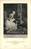 CPA Les chefs d'oeuvre de l'art La La gouvernante Chardin Lepecie
