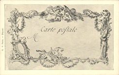 CPA Les chefs d'oeuvre de l'art La blanchisseuese Chardin cochin