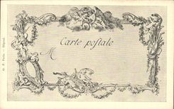 CPA Les chefs d'oeuvre de l'art Le garcon Cabartier Chardin Cochin