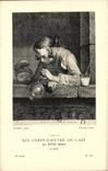 CPA Les chefs d'oeuvre de l'art Les bouteilles de savon Chardin Filloeul